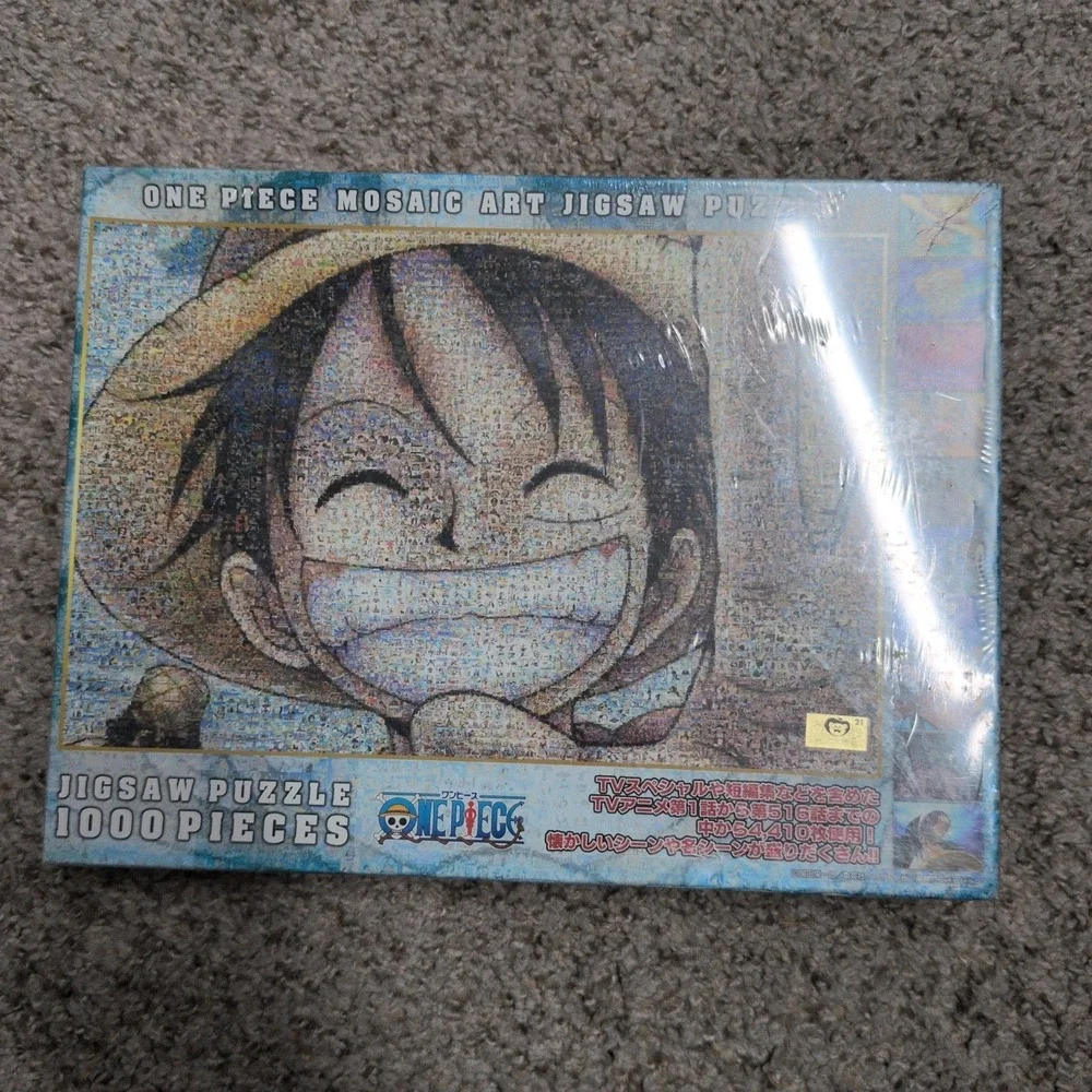 ONE PIECE Luffy Mosaic Art 50x75cm ENSKY 1000 Piece Jigsaw Puzzle NEW FAST SHIP